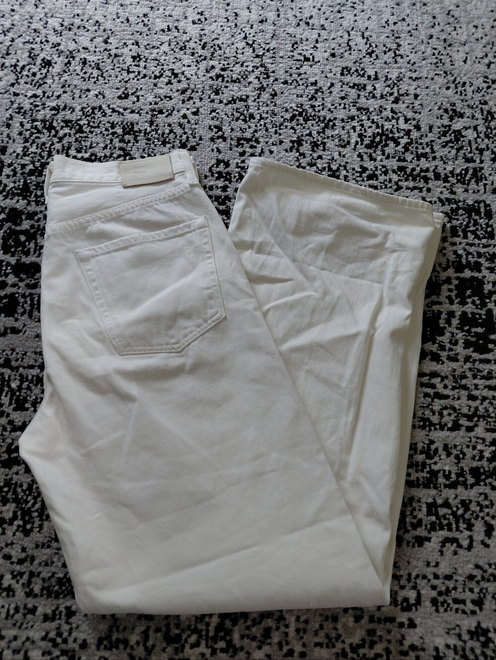 Citizens of Humanity Ayla Baggy Jeans 27 Crescent White Premium Vintage Wide Leg - Picture 16 of 16